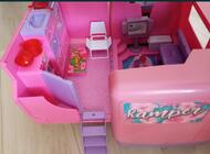 Grajewo ogłoszenia: Duży kamper dla lalek barbie z akcesoriami i rower z lalką.... - zdjęcie